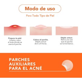 Parches para Acne Invisibles - 30 Parches de Hidrocoloide Auxiliares Proporciona Apariencia de Sanación Rápida Skin Care para Todo Tipo de Piel Vegan-Friendly Uso Día y Noche ALUX (1 Unidad)