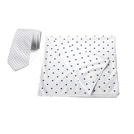 Lunarable Tie and Bandana Set for Men Minimalist Sailor Rounds