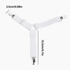 4-Piece Bed Sheet Grippers for Secure Sheet Fit - Adjustable