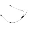 AVTronics AVTCLEB Black Collar Worn Microphone Terminated for Electro-Voice Microphone