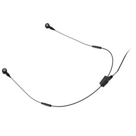 AVTronics AVTCLEB Black Collar Worn Microphone Terminated for Electro-Voice Microphone Systems
