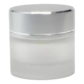 Meliars Pomadera Plata Cristal Matizada / Biselada 50 Grs (30 Pzs)