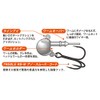 Gamakatsu Jig Head Windmaster Round D Head Luminous 18g.