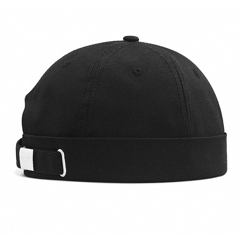 Xinjd Men's Cap, Large Size, No Brim Hat, Large Head,