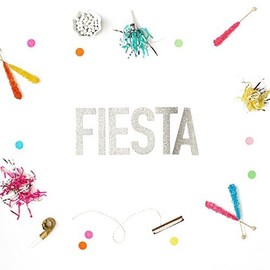 FIESTA Glitter Banner