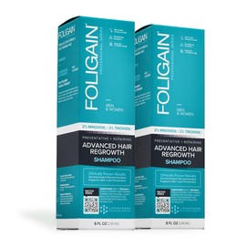 FOLIGAIN pack 2 Shampoo Advance con biotina 236ml CU                                                                                                  