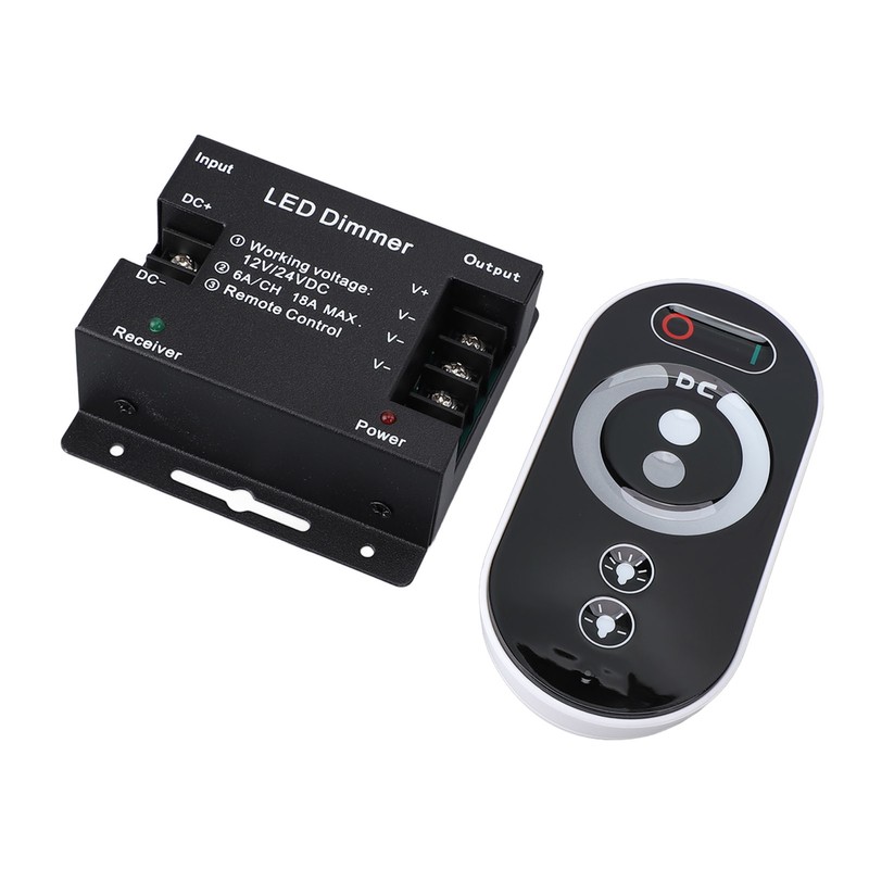 Dimmer Switch DC 12V‑24V 18A PWM LED Light Strip Dimmer