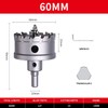 Carbide Hole Cutter Drill Bits,LAIWEI Heavy Duty Hole Saw for