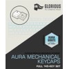 Glorious Gaming 145x Aura Keycaps V2 - PBT Pudding Keycaps,