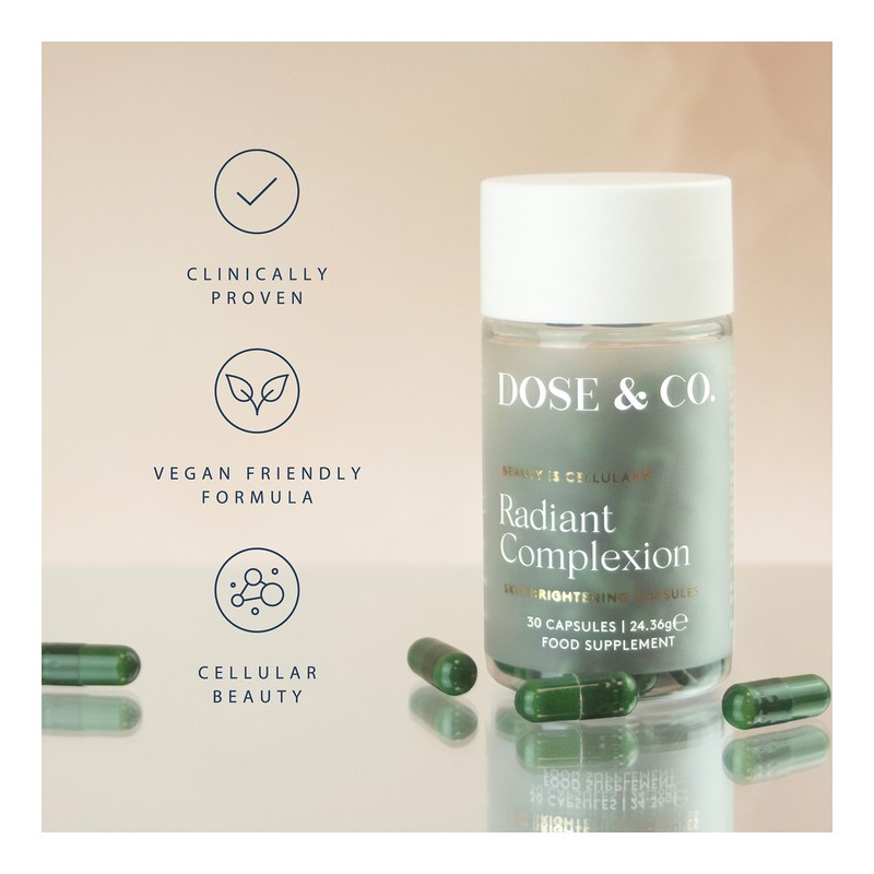 Dose & Co Radiant Complexion x 30 Capsules