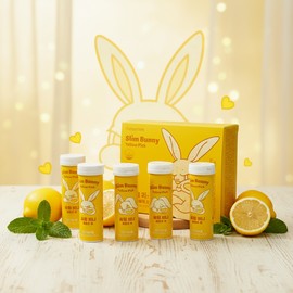 Mongul Cloud Partners Slim Bunny Yellow Pick How to lose abdominal visceral fat and belly fat, about 1 month worth, 2 pieces / 슬림버니 옐로우픽 복부 내장 지방 뱃살 빼는법 약1개월분, 2개