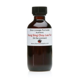 Shen Martial Arts Hung Sing Choy Lee Fut Dit Da Jow Liniment  - 2 oz bottle