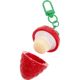 Crema Labial Hidratante de Fresa Portátil para Estudiantes y Hombres