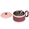 Stainless Steel Ramen Bowl Double Insulation Instant Noodle Bowl with