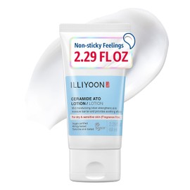 Illiyoon- Loción Ceramide Ato | Hidratante ligero para pieles secas y sensibles, reparación de barrera para rostro y