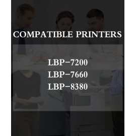 For Canon (5PK,2BCMY) CRG118 Toner Cartridge CRG 118 for MF8580Cdw MF8380Cdw Printer