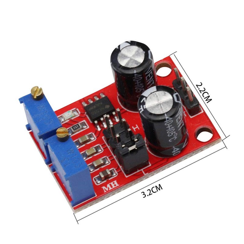 VKLSVAN 6PCS NE555 Pulse Frequency Duty Cycle Adjustable Generator Module