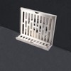 Side Drain 304 Stainless Steel Corrosion Resistance Thickened L Shape