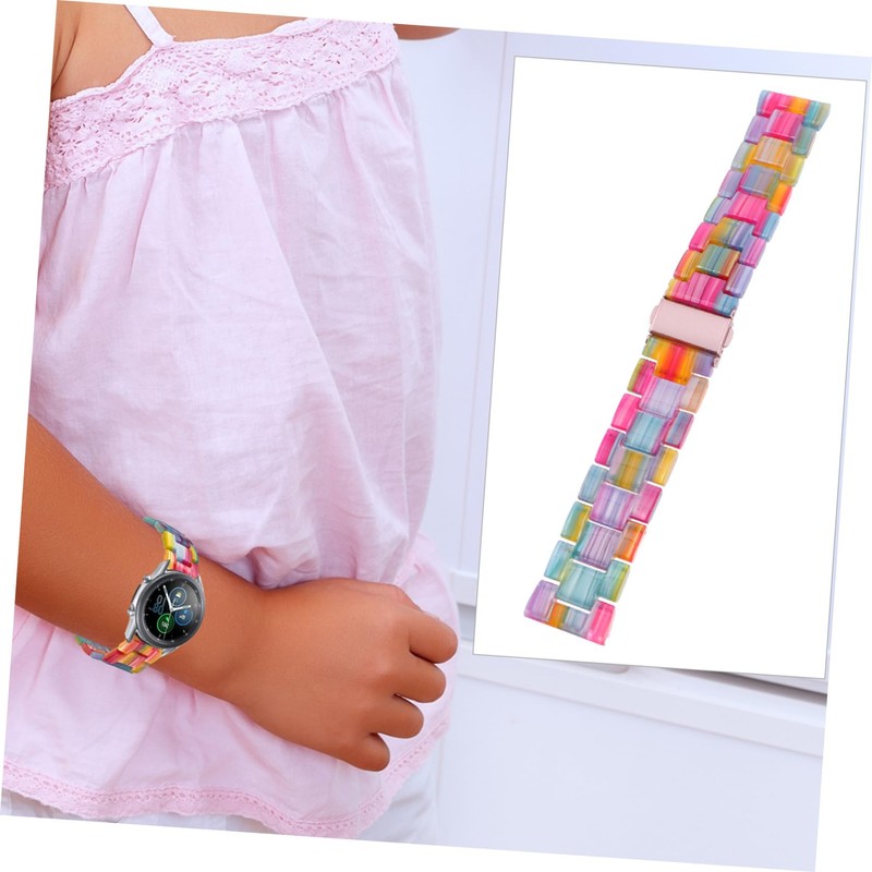 Gatuida Resin Watch Strap for Smart Watch Lightweight Sweat Resistant