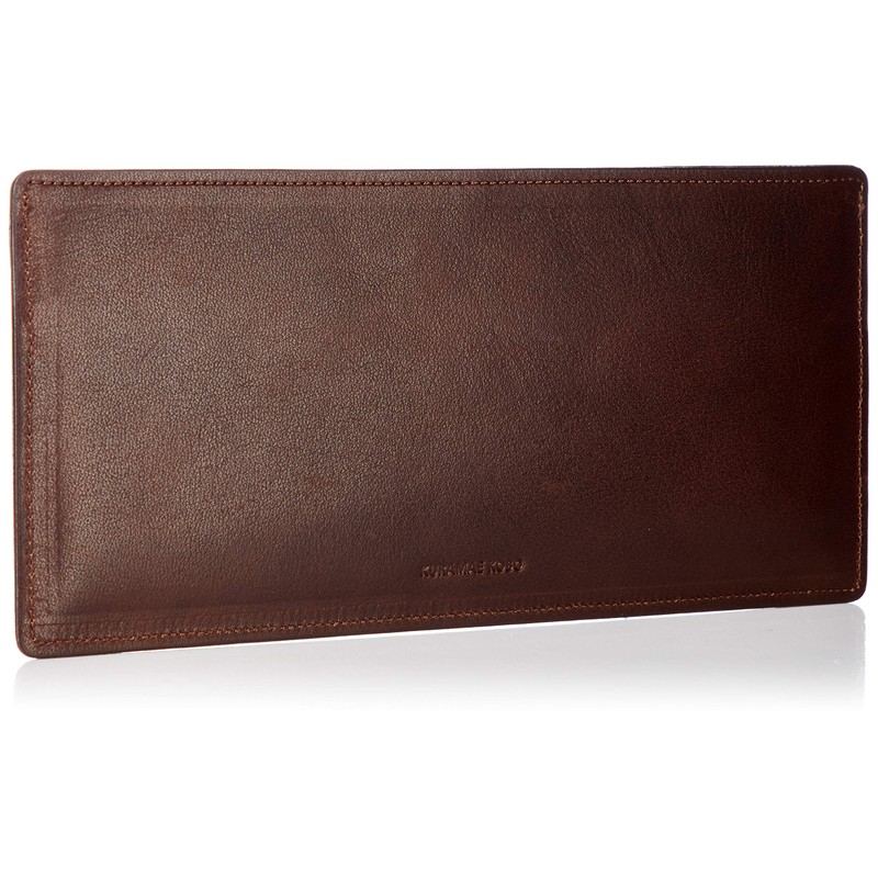 Kuramae Kobo Thin Bill Holder, Vegetable, dark brown