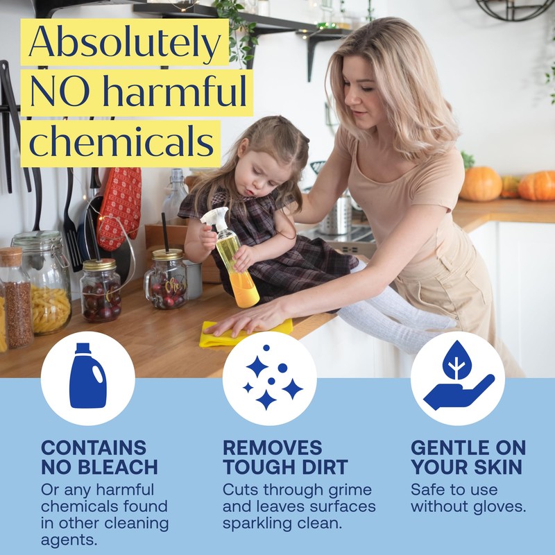 Fab Tab Tablet Cleaner, Multi-Purpose & Bathrom Cleaner for Eco-Concious