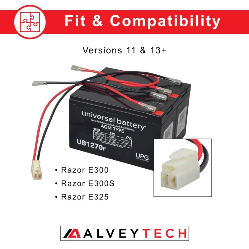 MSP 24 Volt Battery Pack for Razor E300 & E325