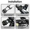 Out Front Bike Computer Combo Mount for Garmin Edge &