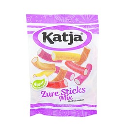Katja Mixed Fruit Flavored Sour Sticks 8.8 Ounce Bag (Pack of 1)