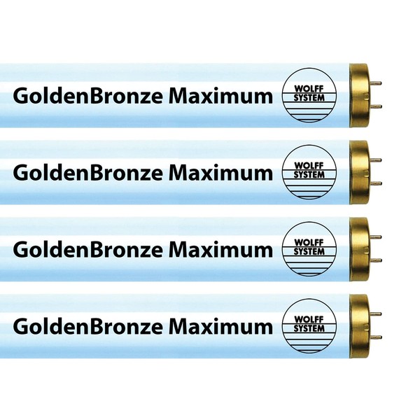 Wolff System GoldenBronze Maximum F71T12 100W Bipin Tanning Bulbs - Intense Bronze (6)