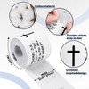 Geiserailie 8 Pcs Christian Athletic Tape with Cross Sports Tape