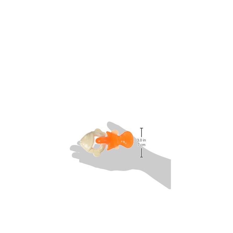 Fancy Pets Juguete Dental Hueso/Pescado, Entrelazado
