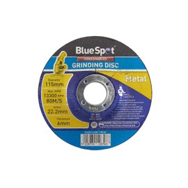 Blue Spot Tools 19656 115mm (4.5inch) Metal Grinding Disc