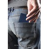Xsimant Business Card Holder, 2nd Edition, Genuine Leather, Large Capacity,