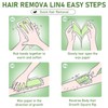 2ps Wax Strips for Hair Removal Dual Sided Waxing Kit