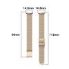 Metal Straps Compatible for Luxe Watchband Bracelet Replacement Wrist Strap