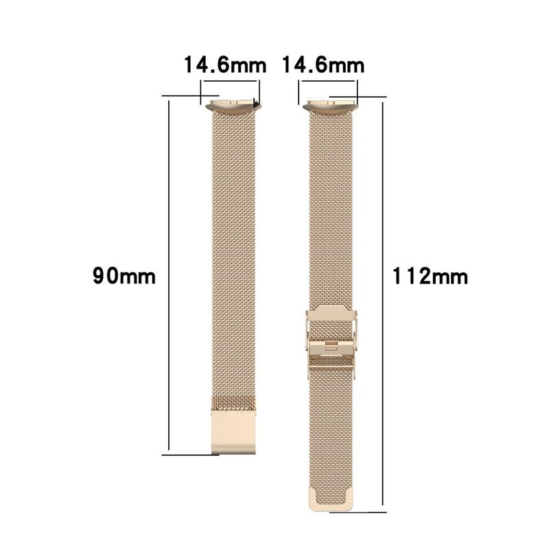 Metal Straps Compatible for Luxe Watchband Bracelet Replacement Wrist Strap