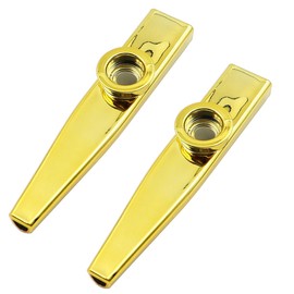 POFET 8Pcs Kazoo, Multipack Kazoo Metal Kazoo kazoo Instrument Gazoo Musical Instruments for Kids Gift Instrumental Accompaniment