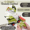 Toyland® 31cm (12") Remote Control Combine Harvester with Lights, Sound