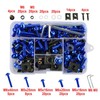 Motorcycle Fairing Bolt Kit Screws 177pcs Bodywork Screws Nut Replacement