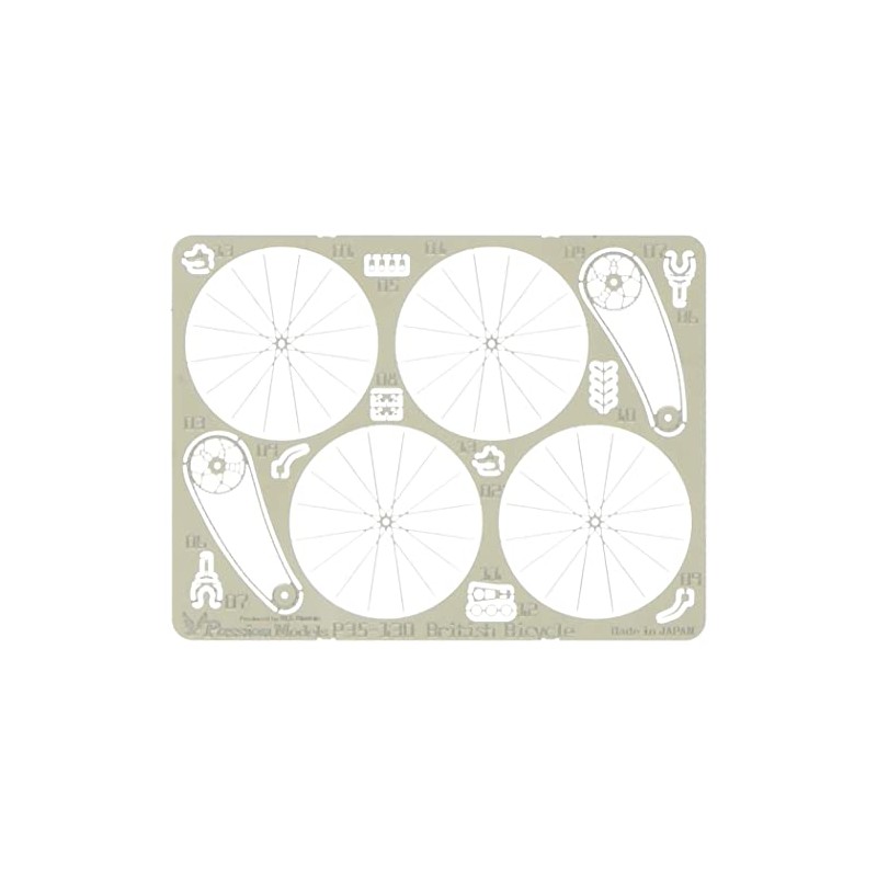 Passion Model P35-130 1/35 British Army Paratrooper Bicycle Spoke Etching