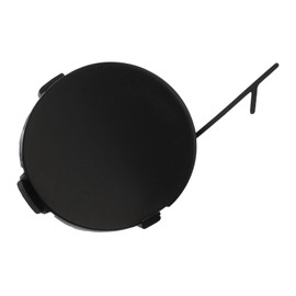 Oepiutp for Subaru for Outback 2.5i/2.5i Limited/2.5i Premier/3.6R Limited/3.6R Premier 2018-2019 Front Bumper Tow Eye Cap Cover Black Unfinished Plastic 57731AL53A