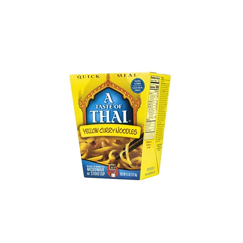 A Taste of Thai Yellow Curry Noodles - 4.5oz Pack