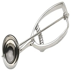 Genware G20 Stainless Steel Ice Cream Portioner with Spring Loaded Handle, 20 Size