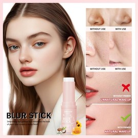 Lakerain 보이지 않는 모공 프라이머 스틱 천연 클리어 매트 메이크업 격리 크림 페이스 에 Lakerain Invisible Pore Primer Stick Natural Clear Matte Makeup Isolation Cream Face [01 01]