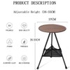 BININBOX Small Portable Outdoor Folding Table with Carry Bag, Height