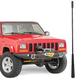 13 Inch Replacement Antenna Mast for Jeep Cherokee (1983-2001), Jeep Cherokee Antenna, Flexible Rubber Antenna for Jeep Cherokee