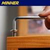 MINHER 10 sets M5 x 45 mm screws, flat head
