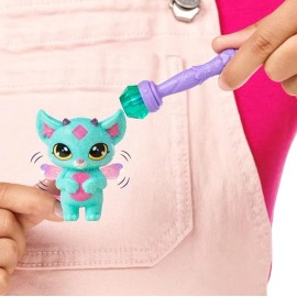 MEGA Magic Mixies Mixlings Sparkle Magic Mega 4 Pack, Magic Wand Reveals Magic Power