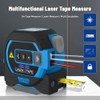 3-in-1 Laser Tape Measure Multifunctional Digital Display Cross Line Laser