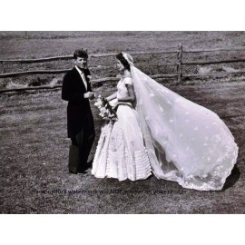 John F Kennedy Wedding PHOTO JFK Jackie